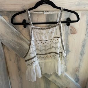 Free people embellished tank